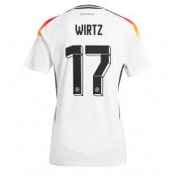 Camisa de Futebol Alemanha Florian Wirtz #17 Equipamento Principal Europeu 2024 Manga Curta